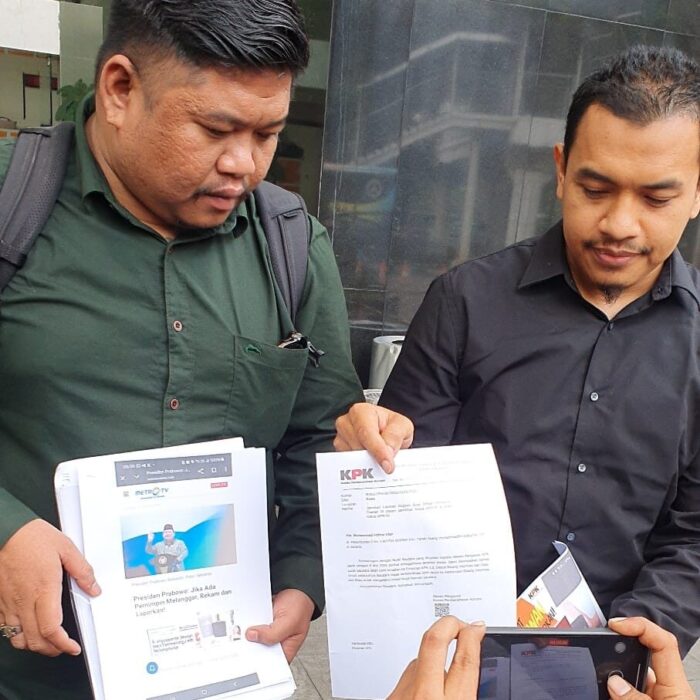 Irfan Desak Presiden Prabowo Tindak Kasus Suap DPD RI Dukung Anak Muda Berantas Korupsi
